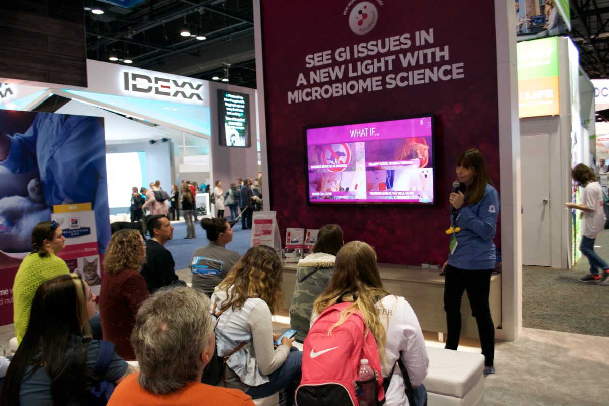 in-booth presentations